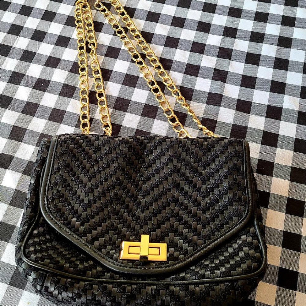 Pietro Alessandro Black Leather Purse